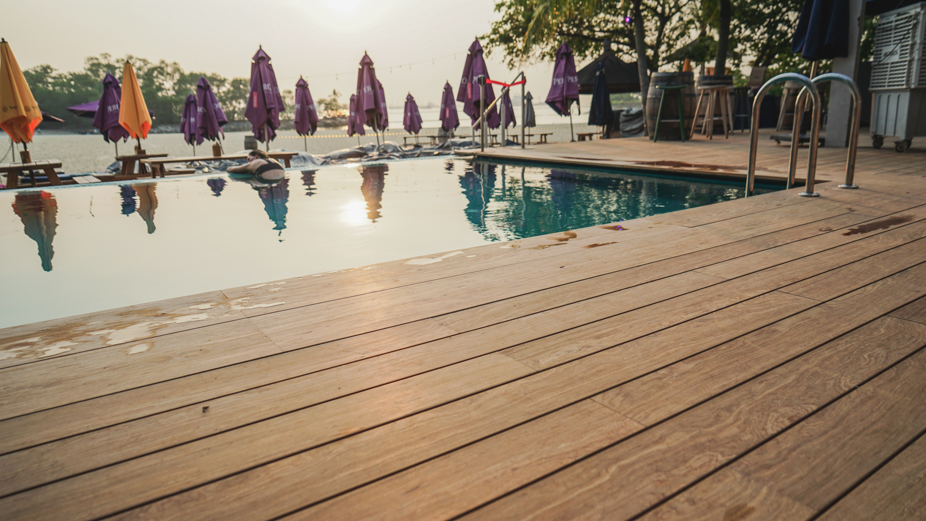 Onewood Decking at FOC Sentosa Beachside