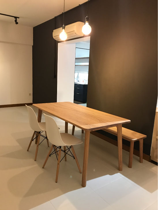 Onewood Timber Furniture Table Bench Set