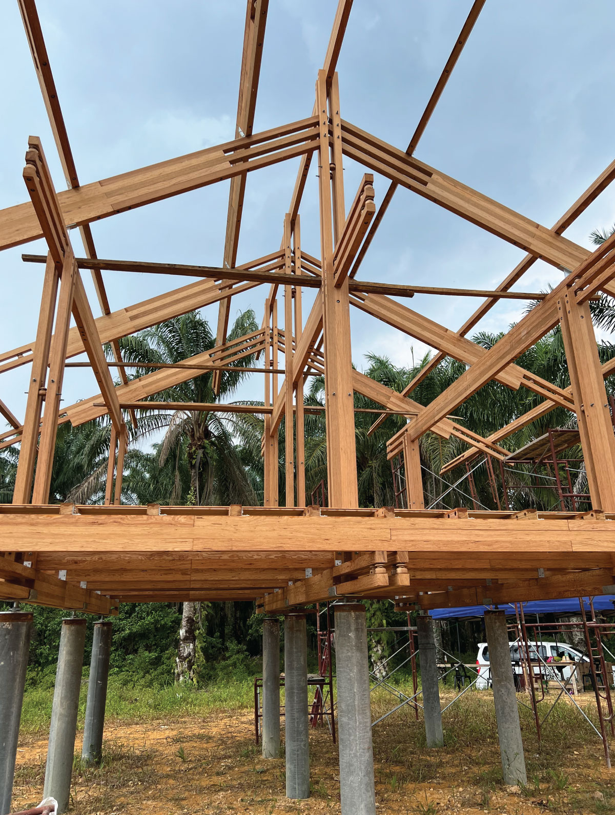 Onewood Structural Timber Construction, Glulam, CLT